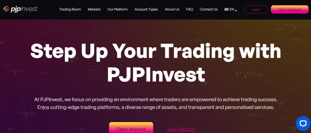 PJPInvest homepage