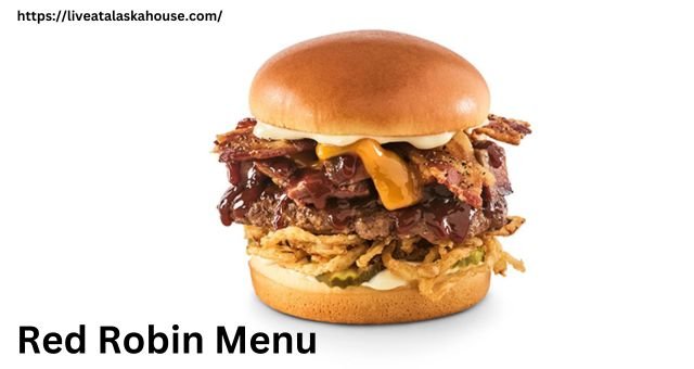 Red Robin Menu